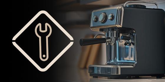 water pouring into a glass with a wrench icon representing repair services water quality and maintenance in 5 steps